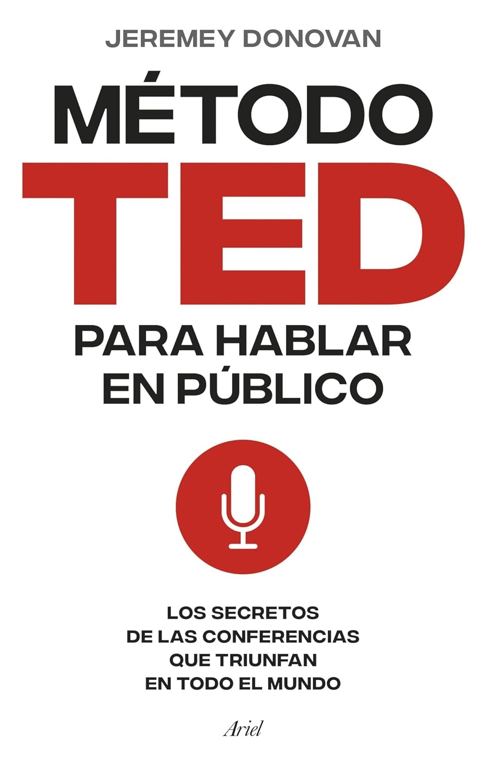 Método TED para hablar en público